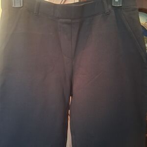 Quince Midnight Black Cropped Pants